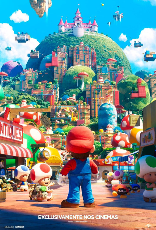Quer for assistir Super Mario na @cinesystem vai ganhar um ingresso co